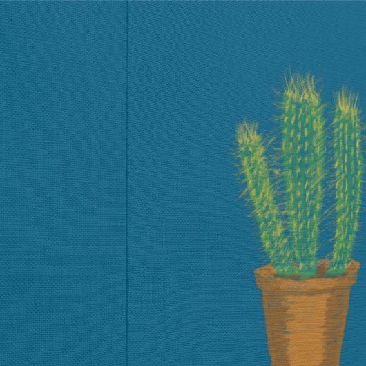 Cactus behang (Zoom)