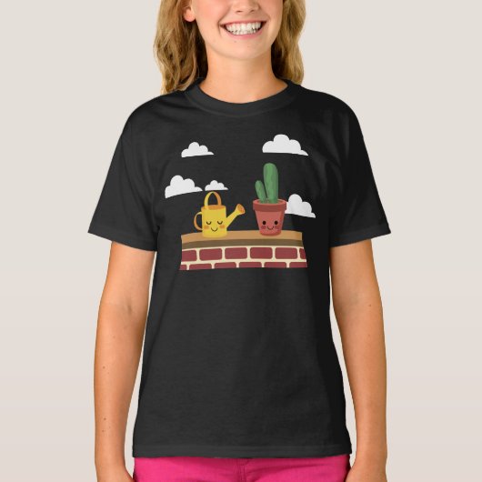 Cactus Best Friend T-shirt (Voorkant)