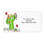 Cactus Bird Snake Labels (Voorkant)