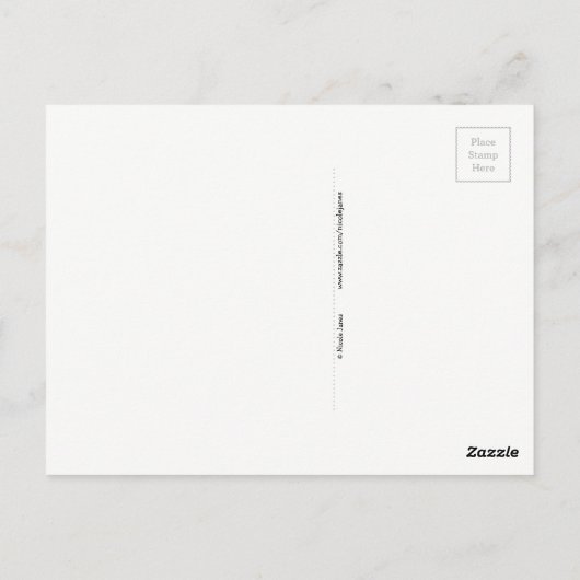 Cactus Birthday briefkaart van Nicole Janes (Achterkant)