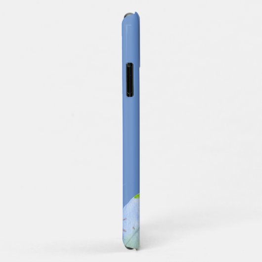 Cactus bloeien woestijnbloem waterverf perzik paar Case-Mate iPhone case (Achterkant/rechts)