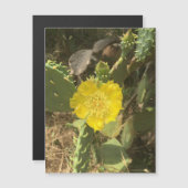 cactus-bloeimagneet (Voorkant / Achterkant)