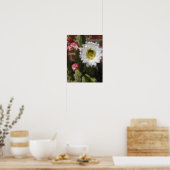 Cactus Bloem Poster (Keuken)