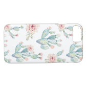 Cactus Bloemen Mobiele Telefoon iPhone Case (Achterkant (Horizontaal))