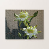 Cactus Bloemen Prickly Pear Bloesems Fotografisch Legpuzzel (Horizontaal)