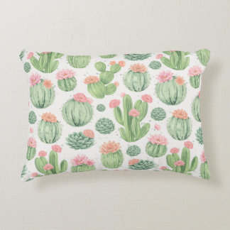 Cactus Bloementuin Accent Kussen