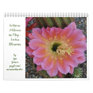 Cactus Bloesem Kalender