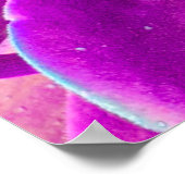 Cactus-bloesem Poster (Hoek)