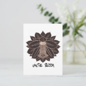 Cactus Bloom Briefkaart (Staand voorkant)