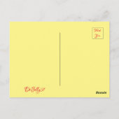 Cactus Bloom Briefkaart (Achterkant)