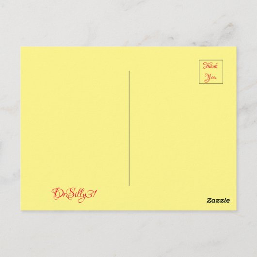 Cactus Bloom Briefkaart (Achterkant)