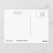 Cactus Bloom Briefkaart (Achterkant)