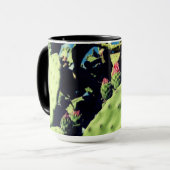 Cactus Bloom, Saguaro Photography Mok (Voorkant links)