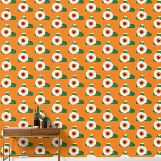 Cactus Blossom Behang (Hal)