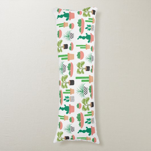 Cactus Body Pillow Lichaamskussen (Voorkant Verticaal)
