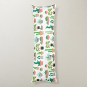 Cactus Body Pillow Lichaamskussen (Achterkant (Verticaal))