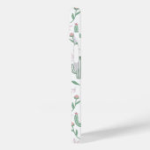 Cactus botanisch patroon gepersonaliseerd Case-Mate iPhone case (Achterkant / Links)