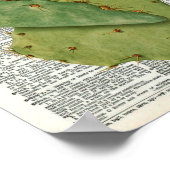  Cactus Botanische Kunst op Woordenboek Pagina 11 Poster (Hoek)