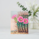 cactus briefkaart (Staand voorkant)