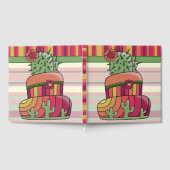 Cactus Bruidstaart Gastenboek (Volledig)