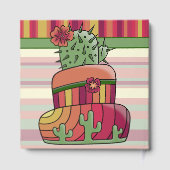 Cactus Bruidstaart Gastenboek (Achterkant)