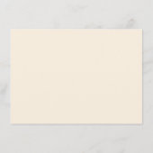 Cactus Bruiloft Flat Menu (Achterkant)