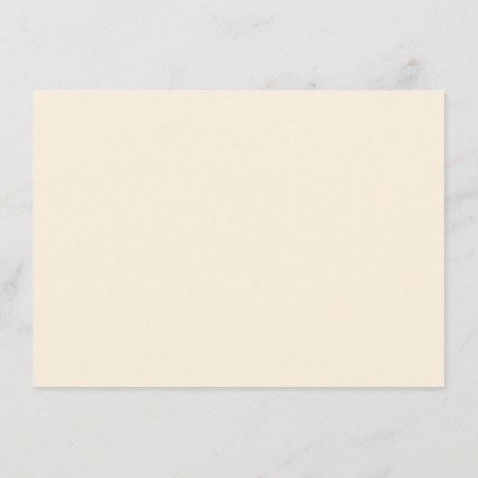 Cactus Bruiloft Flat Menu (Achterkant)