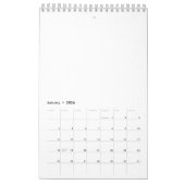 Cactus bunch of ricks kalender (Jan 2026)