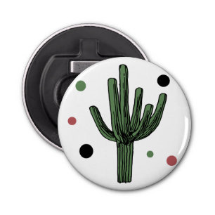Cactus Button Flesopener