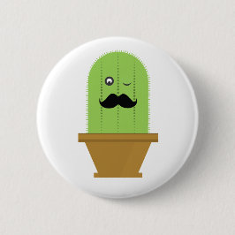 Cactus Button Pin
