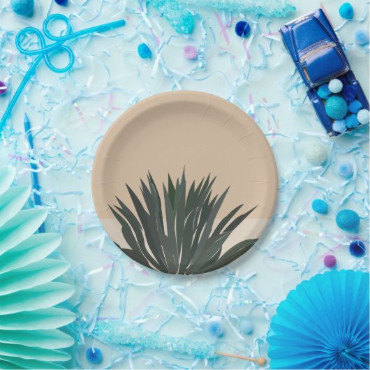 Cactus Cacti Succulent Cactus Feest Papieren Bordje (Feest)