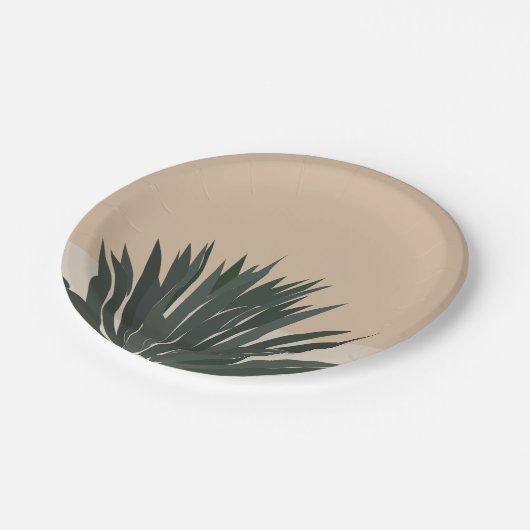 Cactus Cacti Succulent Cactus Feest Papieren Bordje (Gekanteld)