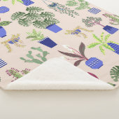 Cactus Cactussen Sappige kamerplant Sherpa Deken (3/4)