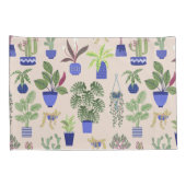 Cactus Cactussen vetplanten Roze Kussensloop (Achterkant-Rechts)