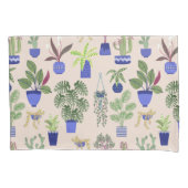 Cactus Cactussen vetplanten Roze Kussensloop (Voorkant-Links)