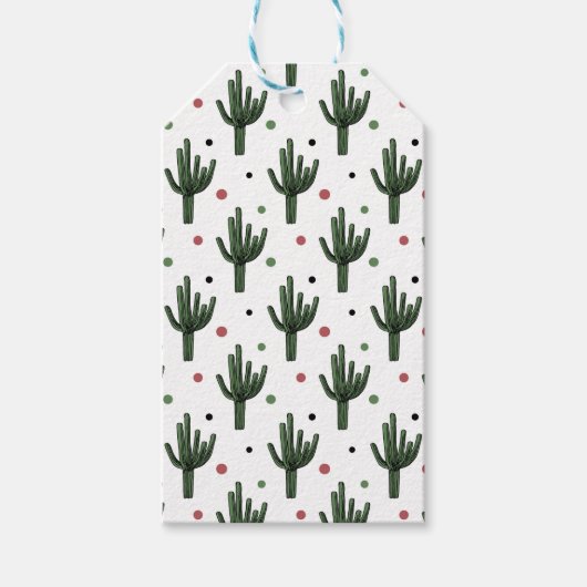 Cactus Cadeaulabel (Voorkant)
