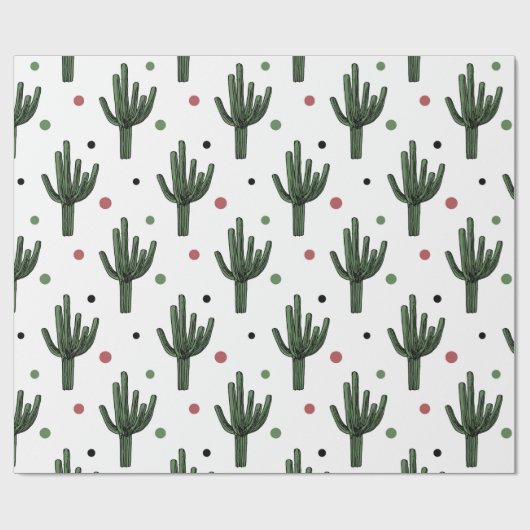 Cactus Cadeaupapier (Vlak)