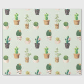 Cactus Cadeaupapier (Vlak)