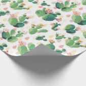 Cactus Cadeaupapier (Hoek)