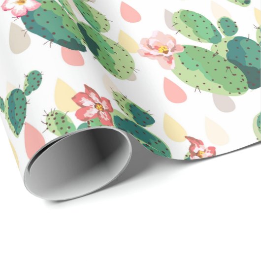 Cactus Cadeaupapier (Rol Hoek)