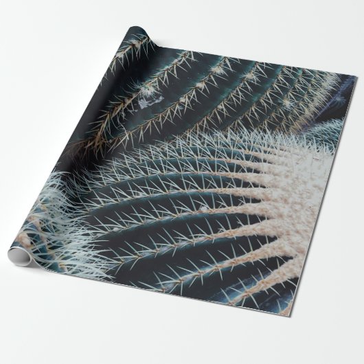 Cactus Cadeaupapier (Uitgerold)