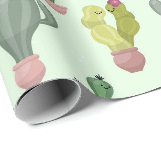 Cactus Cadeaupapier (Rol Hoek)