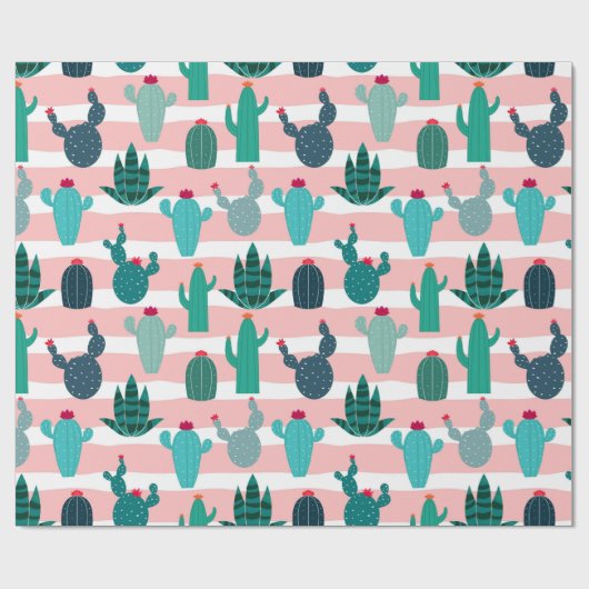 Cactus Cadeaupapier (Vlak)