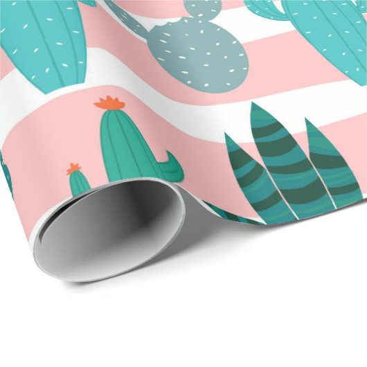 Cactus Cadeaupapier (Rol Hoek)