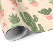 Cactus Cadeaupapier (Rol Hoek)