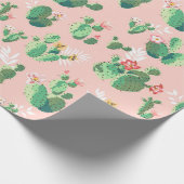 Cactus Cadeaupapier (Hoek)