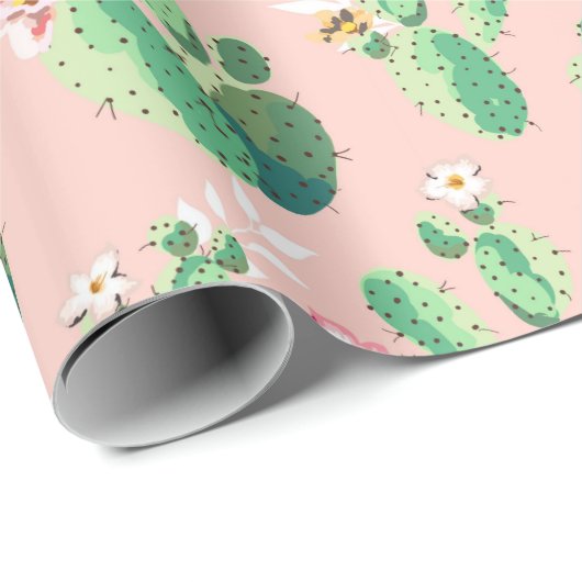 Cactus Cadeaupapier (Rol Hoek)