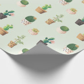 Cactus Cadeaupapier (Hoek)