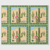 Cactus Cadeaupapier (Vlak)