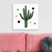 Cactus Canvas Afdruk (Insitu (Woonkamer))